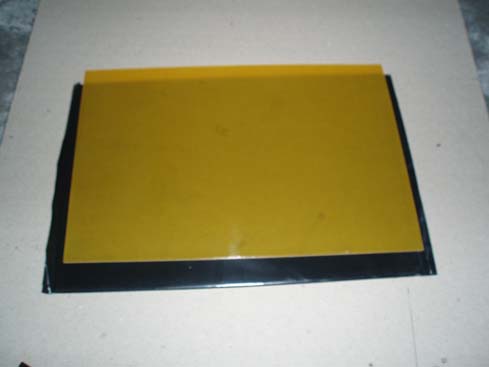 Polymer plate for hot stamping machine- water washable - Click Image to Close